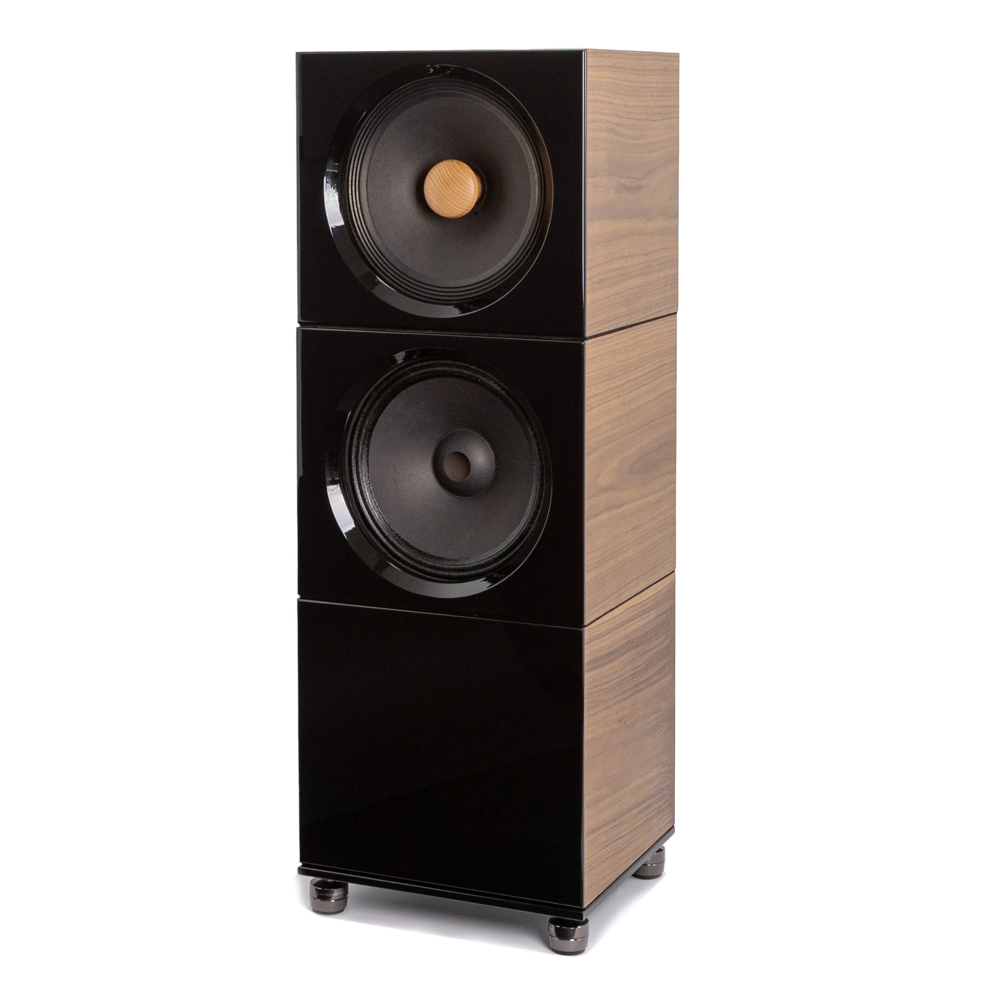 Speaker System Closer Acoustics BLOCKS - BOB+OKHO - Black/ Walnut